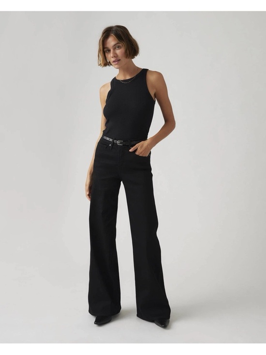 Levi's Denim - Levi’s 318 Shaping Wide Leg Women's Jeans Black Size 31 NWT